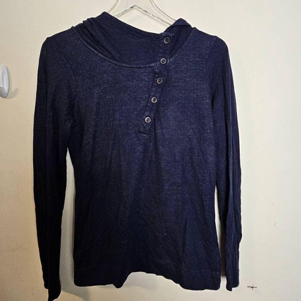 Horny Toad Women's Adorno Hoodie Navy Small